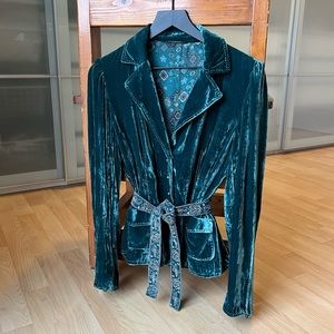 Velvet Jacket Elie Tahari Y2K